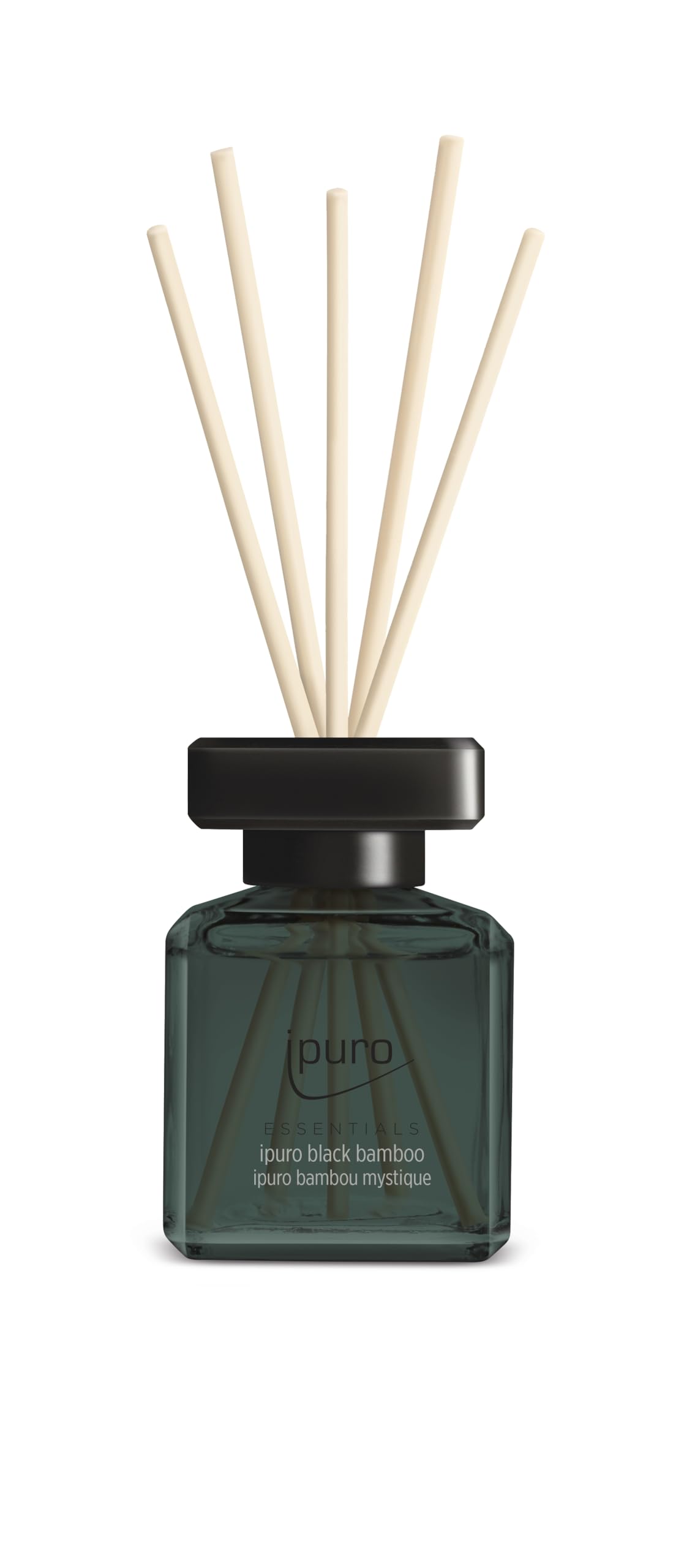 ipuro essentials parfum d'intérieur black bamboo 50ml notes de jasmin, citron, pomme, ambre, musc boisé diffuseur à bâtonnets parfum exotique et élégant pour maison ipuro essentials parfum d'intérieur black bamboo 50ml notes de jasmin, citron, pomme, ambre, musc boisé diffuseur à bâtonnets parfum exotique et élégant pour maison