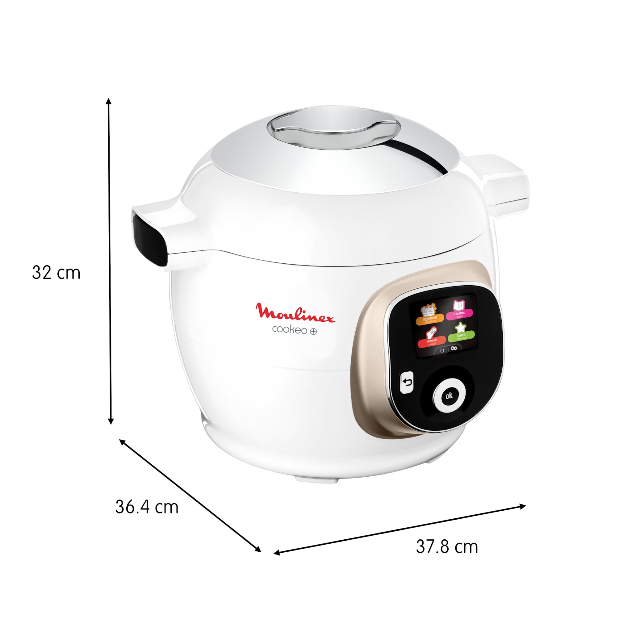 moulinex, cookeo multicuiseur intelligent 6l, 150 recettes intégrées, cuisson sans surveillance, ecran intuitif, guide de cuisson, application mymoulinex, 1600w, blanc, 15 ans réparabilité, ce85ca10 moulinex, cookeo multicuiseur intelligent 6l, 150 recettes intégrées, cuisson sans surveillance, ecran intuitif, guide de cuisson, application mymoulinex, 1600w, blanc, 15 ans réparabilité, ce85ca10