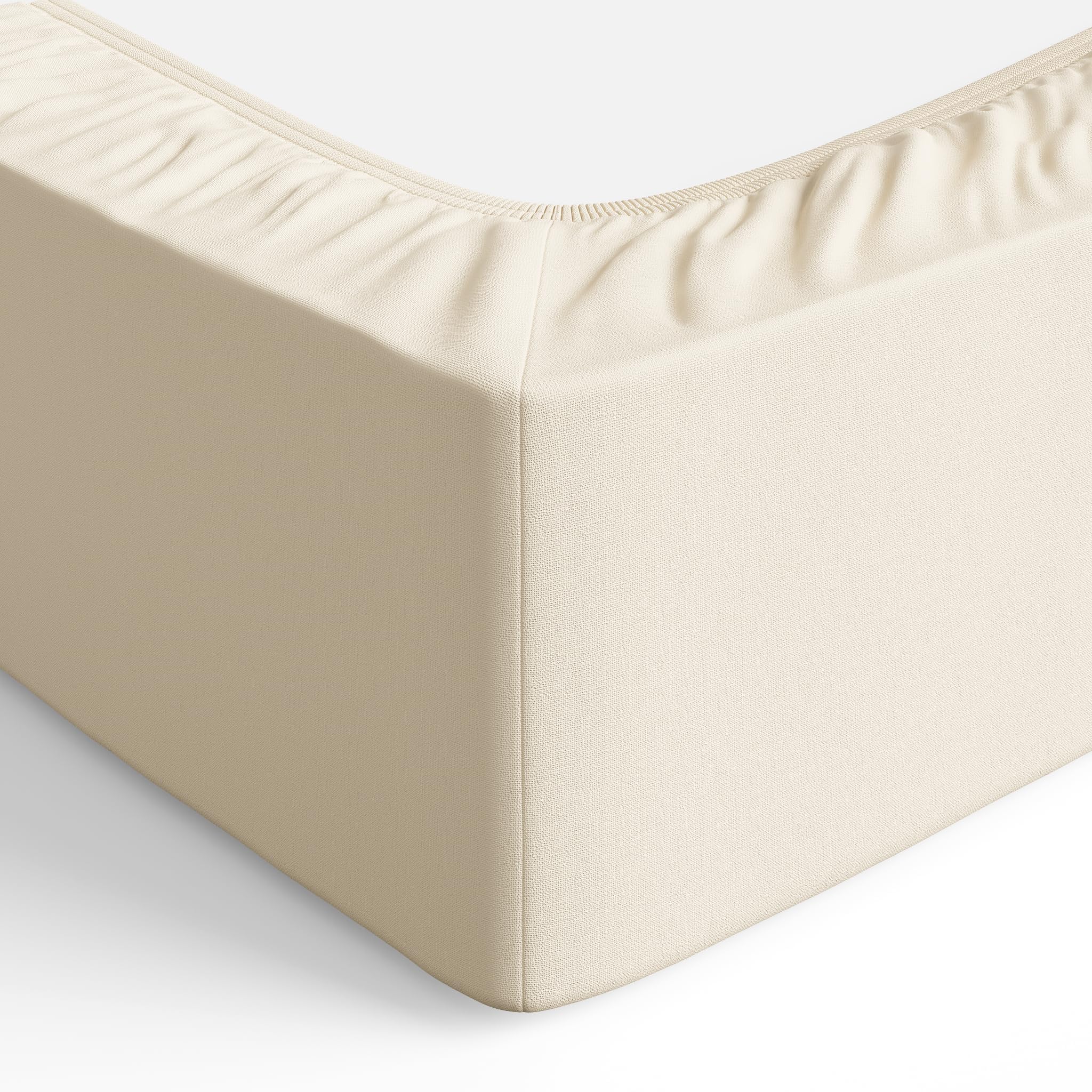 amazon basics drap housse, 160 x 200 x 30 cm, en polyester microfibre pour matelas Épais jusqu'à 30 cm, beige amazon basics drap housse, 160 x 200 x 30 cm, en polyester microfibre pour matelas Épais jusqu'à 30 cm, beige