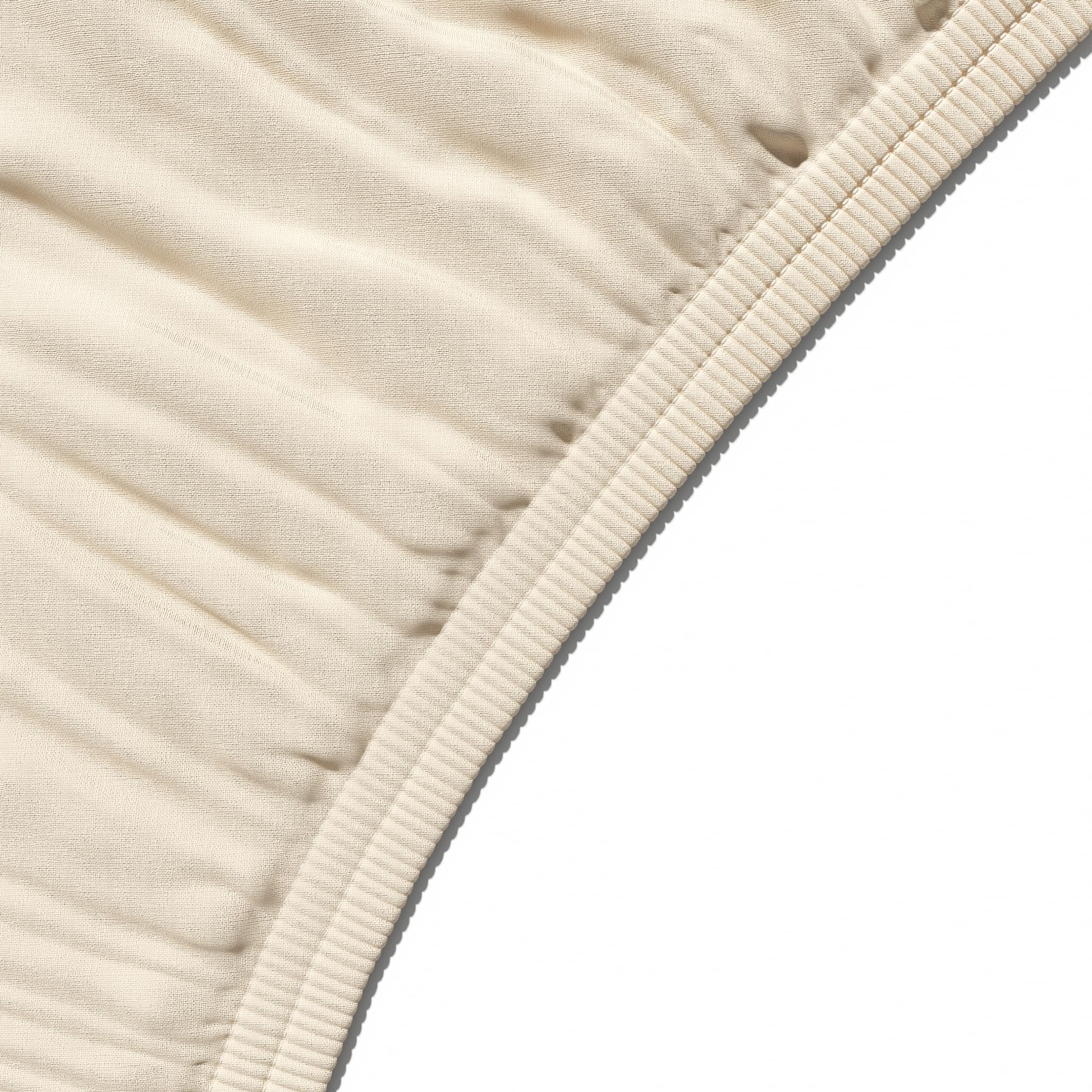 amazon basics drap housse, 160 x 200 x 30 cm, en polyester microfibre pour matelas Épais jusqu'à 30 cm, beige amazon basics drap housse, 160 x 200 x 30 cm, en polyester microfibre pour matelas Épais jusqu'à 30 cm, beige